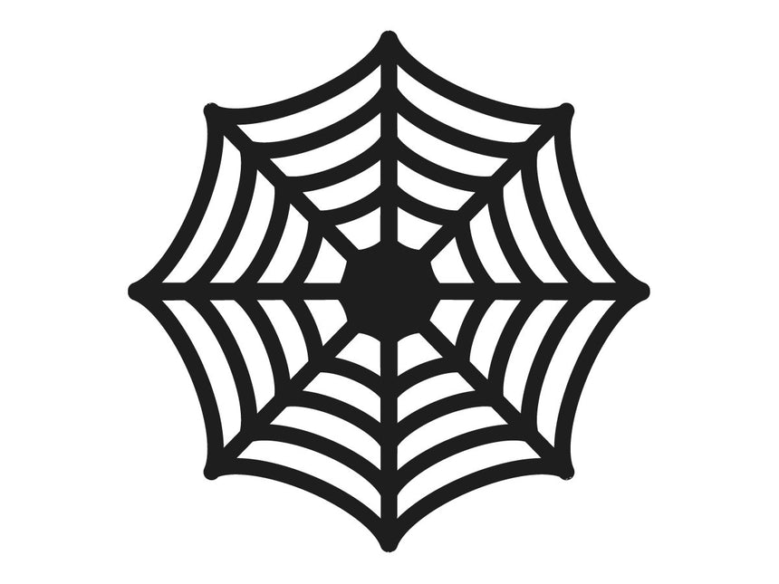 Halloween Placemats Spinnenweb 27,5cm 4st van Partydeco koop je bij Partywinkel