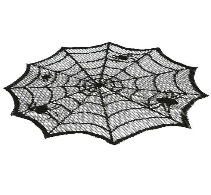 Halloween Placemats Spinnenweb 30cm van Fiestas Guirca koop je bij Partywinkel