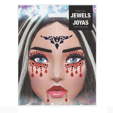 Halloween Plak Diamantjes Vampier van Fiestas Guirca koop je bij Partywinkel