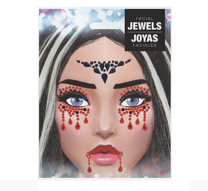 Halloween Plak Diamantjes Vampier van Fiestas Guirca koop je bij Partywinkel