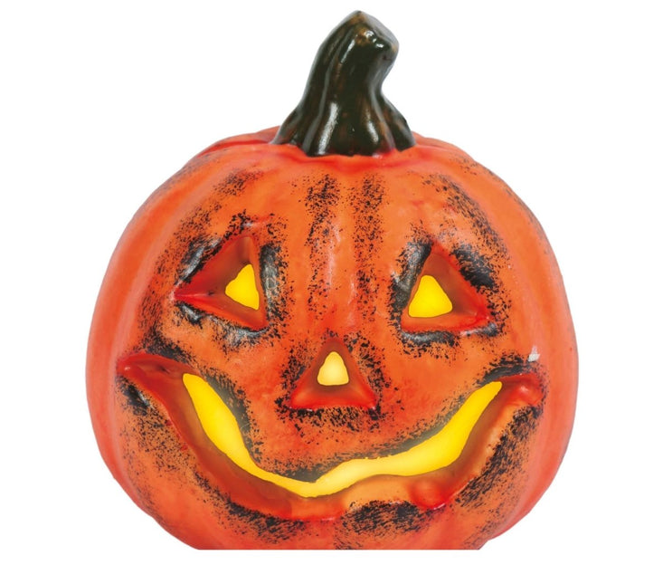 Halloween Pompoen 17cm van Fiestas Guirca koop je bij Partywinkel