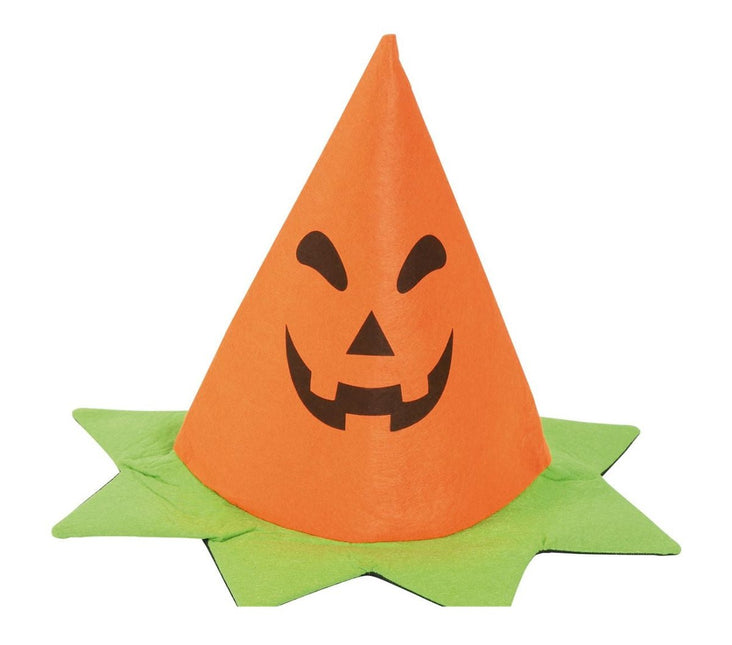Halloween Pompoen Hoed Kind van Fiestas Guirca koop je bij Partywinkel
