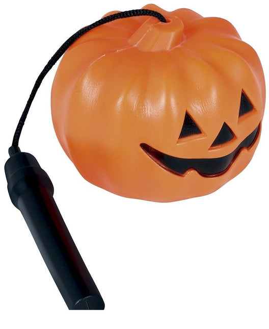 Halloween Pompoen Lampion met Licht 10cm van Fiestas Guirca koop je bij Partywinkel