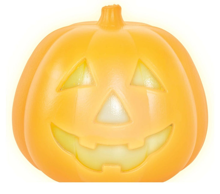 Halloween Pompoen met Licht 15cm van Fiestas Guirca koop je bij Partywinkel