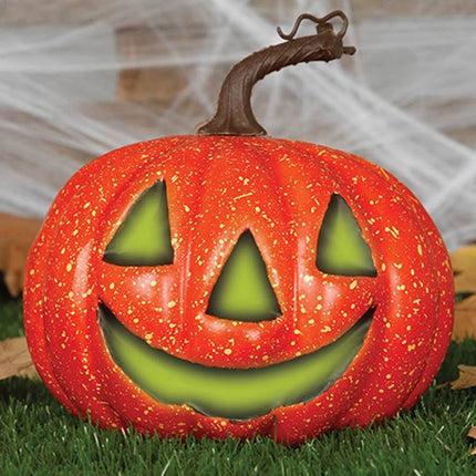 Halloween Pompoen met Licht 20cm van Fiestas Guirca koop je bij Partywinkel