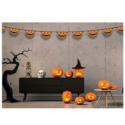 Halloween Pompoen Vlaggenlijn van Fiestas Guirca koop je bij Partywinkel