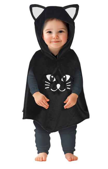 Halloween Poncho Baby Kat van Fiestas Guirca koop je bij Partywinkel