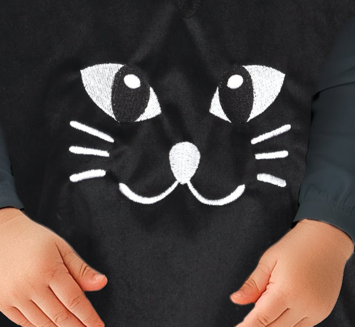 Halloween Poncho Baby Kat van Fiestas Guirca koop je bij Partywinkel