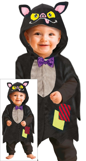Halloween Poncho Baby Vleermuis van Fiestas Guirca koop je bij Partywinkel