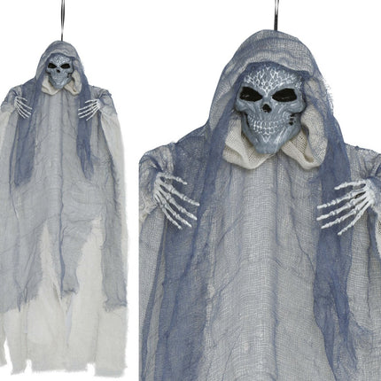 Halloween Pop Grijs Skelet Met Cape van Fiestas Guirca koop je bij Partywinkel