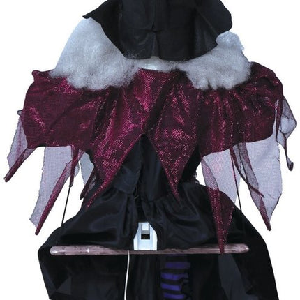 Halloween Pop Heks Op Schommel 1m van Fiestas Guirca koop je bij Partywinkel