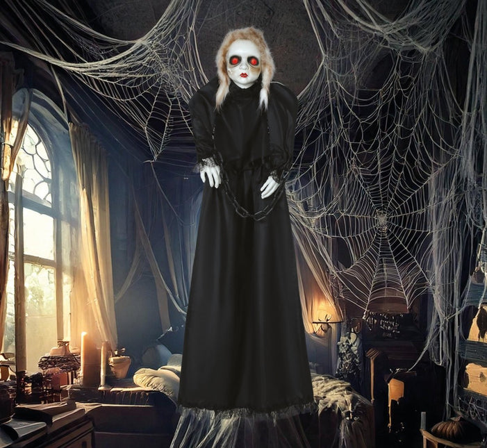 Halloween Pop Met Licht, Geluid En Beweging 1,50m van Fiestas Guirca koop je bij Partywinkel