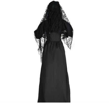 Halloween Pop Schoonmaakster Met Licht, Geluid En Beweging 1,7m van Fiestas Guirca koop je bij Partywinkel