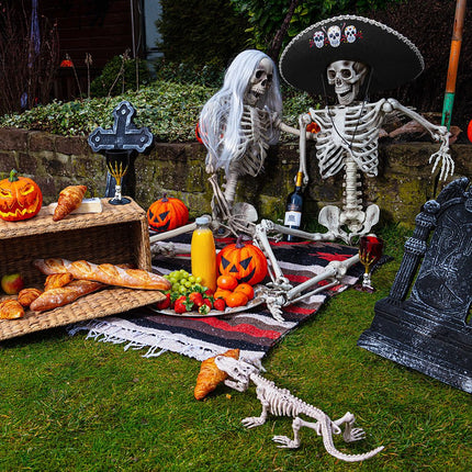 Halloween Pop Skelet 160cm van Boland koop je bij Partywinkel