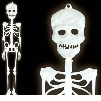 Halloween Pop Skelet Glow In The Dark 75cm van Fiestas Guirca koop je bij Partywinkel