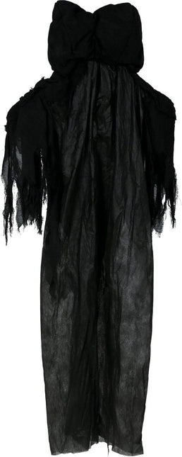 Halloween Pop Skelet Zwart Twee Schedels Met Licht En Geluid 1,7m van Fiestas Guirca koop je bij Partywinkel