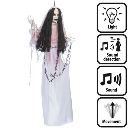 Halloween Pop Spook Geluid En Licht 1,2m van Boland koop je bij Partywinkel