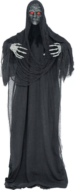 Halloween Pop Vrouwelijke Geest Met Licht, Geluid En Beweging 1,75m van Fiestas Guirca koop je bij Partywinkel