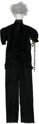 Halloween Pop Zombie Met Licht, Geluid En Beweging 1,7m van Fiestas Guirca koop je bij Partywinkel