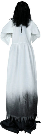 Halloween Pop Zombie Vrouw Met Licht, Geluid En Beweging 1,8m van Fiestas Guirca koop je bij Partywinkel