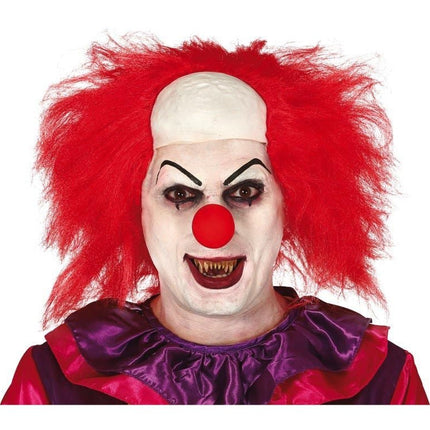 Halloween Pruik Clown Rood van Fiestas Guirca koop je bij Partywinkel