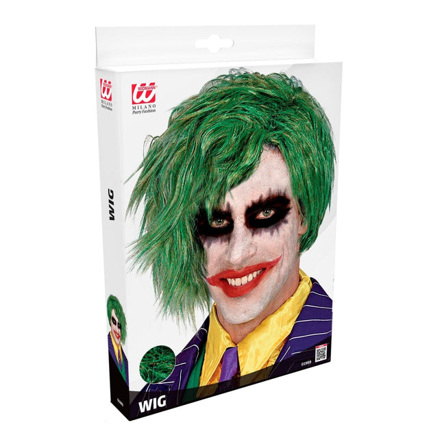 Halloween Pruik Groen Clown van Widmann koop je bij Partywinkel