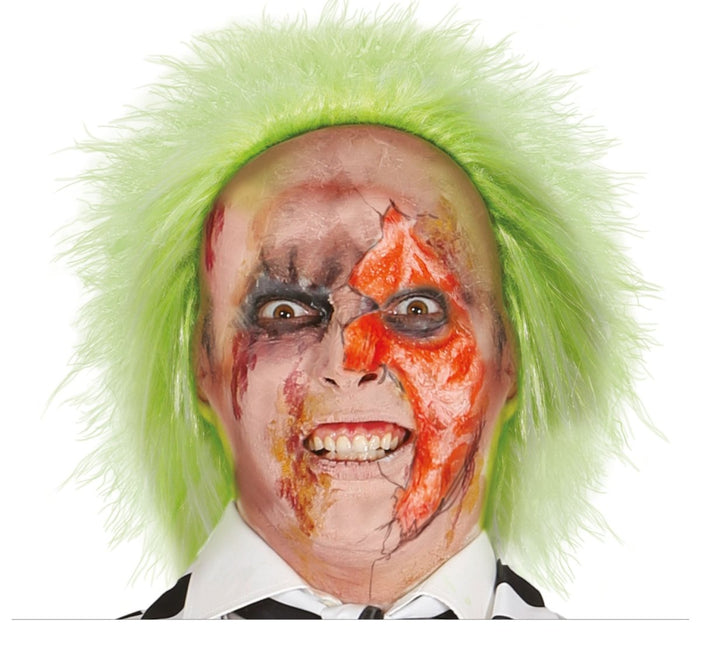 Halloween Pruik Lime Groen van Fiestas Guirca koop je bij Partywinkel