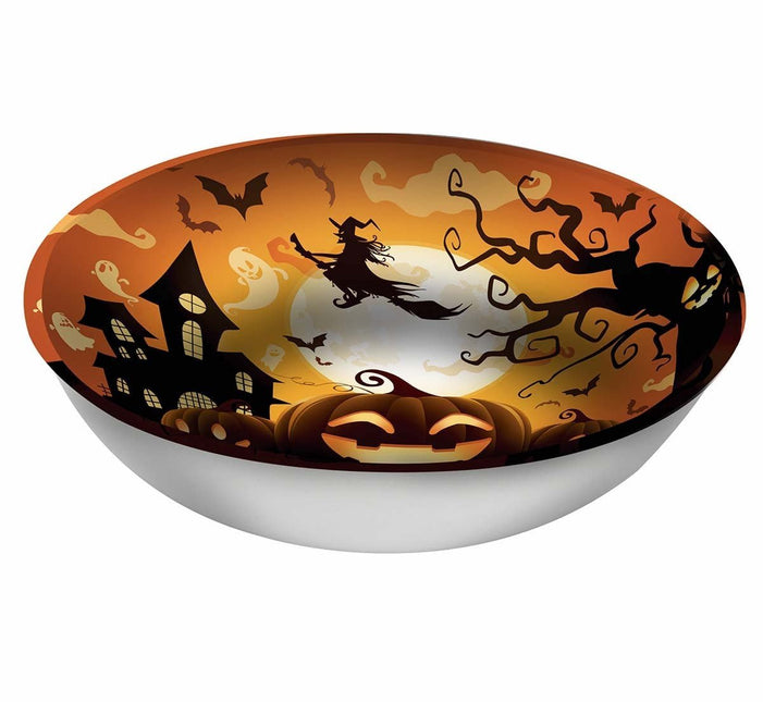 Halloween Schaal Pompoen 27cm van Fiestas Guirca koop je bij Partywinkel