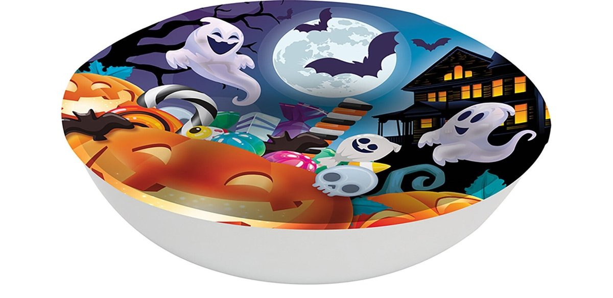 Halloween Schaal Pompoen 32cm van Fiestas Guirca koop je bij Partywinkel