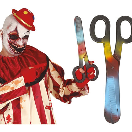 Halloween Schaar Meerkleurig 40cm van Fiestas Guirca koop je bij Partywinkel