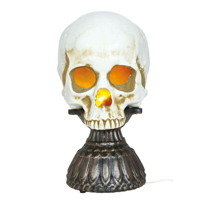Halloween Schedel Met Licht En Geluid 28cm van Fiestas Guirca koop je bij Partywinkel
