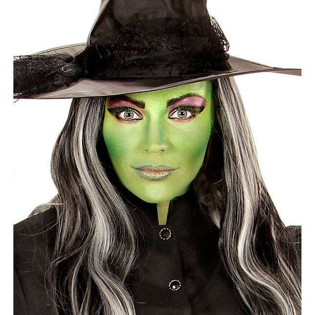 Halloween Schminkset Heks 7 delig van Widmann koop je bij Partywinkel