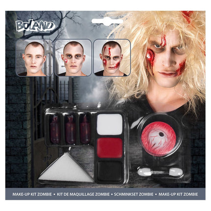 Halloween Schminkset Zombie van Boland koop je bij Partywinkel