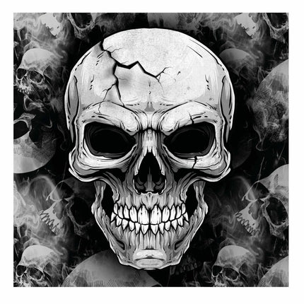 Halloween Servetten Skelet 33cm van Fiestas Guirca koop je bij Partywinkel