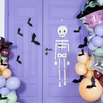 Halloween Skelet 1,10m van Partydeco koop je bij Partywinkel