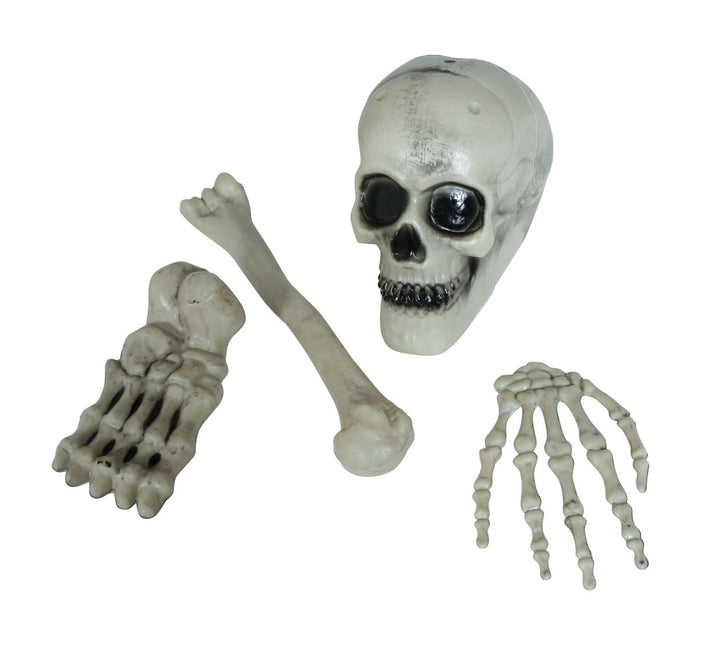 Halloween Skelet 4 delig van Fiestas Guirca koop je bij Partywinkel