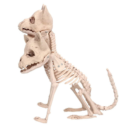 Halloween Skelet Cerberus 42cm van Boland koop je bij Partywinkel