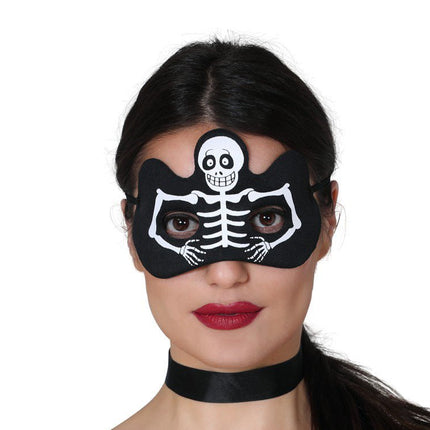 Halloween Skelet Masker van Fiestas Guirca koop je bij Partywinkel