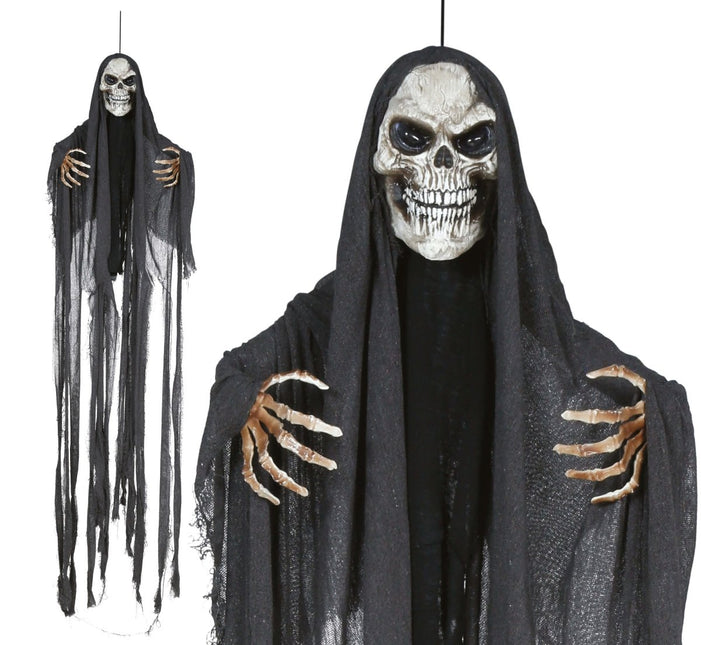 Halloween Skelet Met Licht En Geluid 2,1m van Fiestas Guirca koop je bij Partywinkel