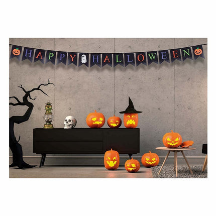 Halloween Slinger Happy Halloween 3m van Fiestas Guirca koop je bij Partywinkel