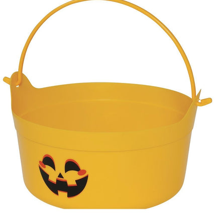 Halloween Snoepbakje Oranje Pompoen 24cm van Fiestas Guirca koop je bij Partywinkel