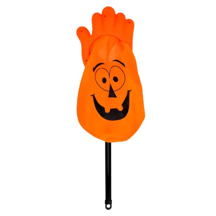 Halloween Snoepzak Pompoen Met Stok van Boland koop je bij Partywinkel