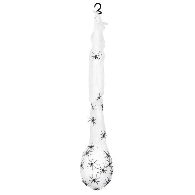 Halloween Spinnenweb Wit 70cm van Boland koop je bij Partywinkel