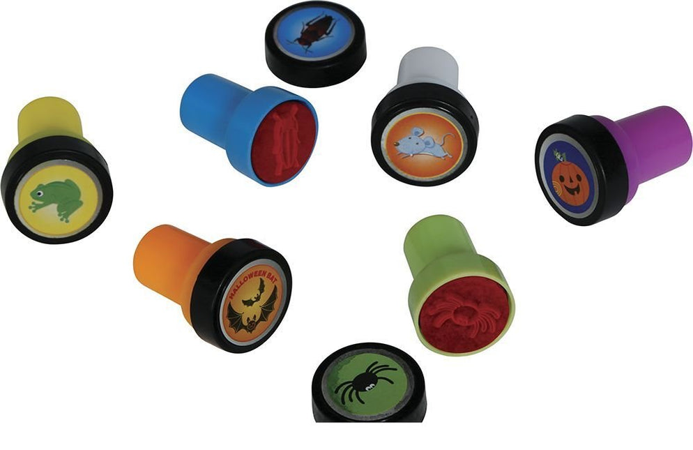 Halloween Stempelset 4cm 6st van Fiestas Guirca koop je bij Partywinkel