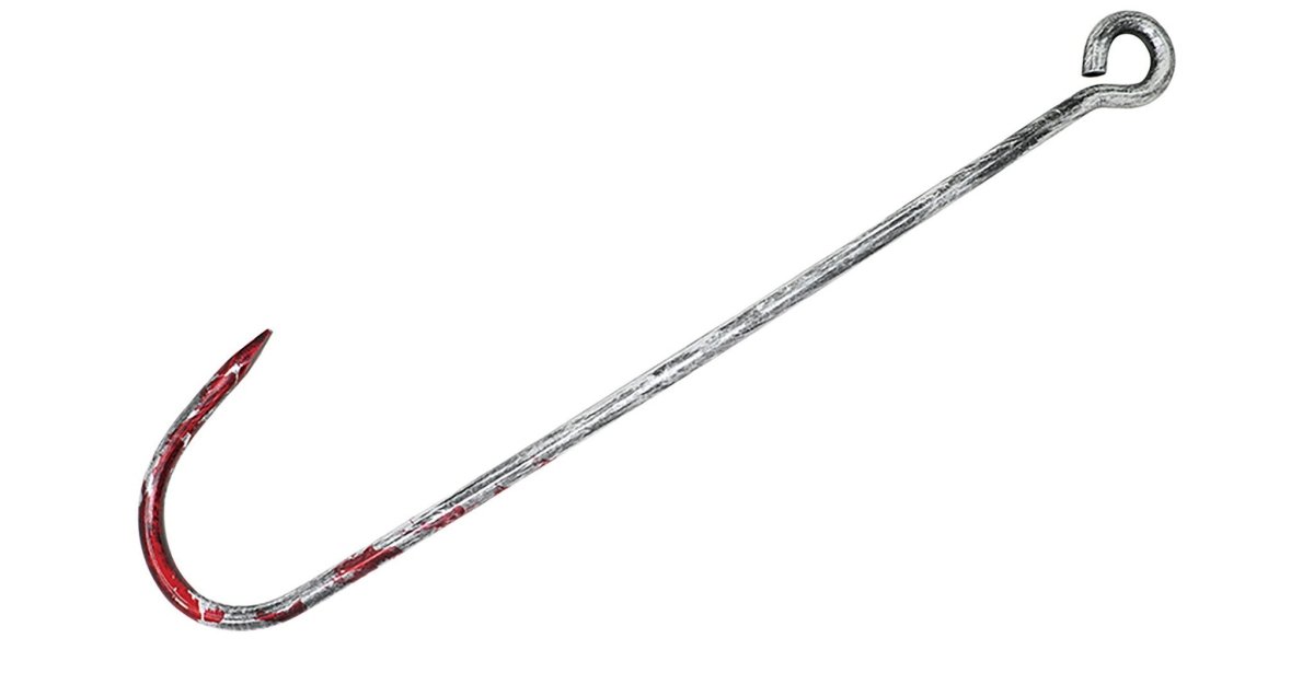 Halloween Tafeldecoratie Bloederige Haak van Fiestas Guirca koop je bij Partywinkel