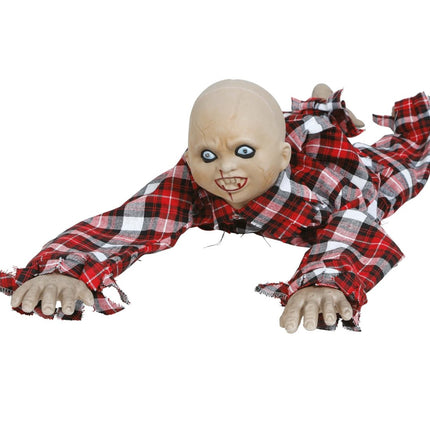 Halloween Pop Kruipende Zombie 90cm van Fiestas Guirca koop je bij Partywinkel