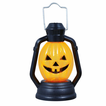 Halloween Tafeldecoratie Pompoen Lantaarn 10cm van Fiestas Guirca koop je bij Partywinkel