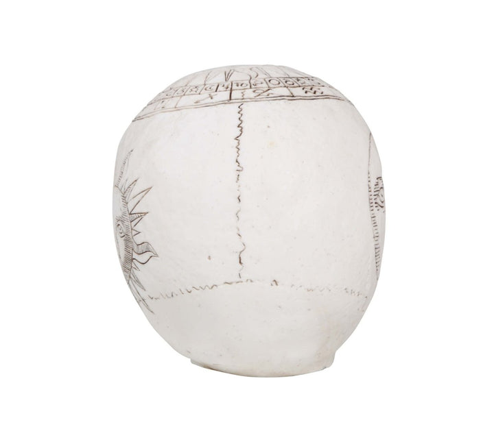 Halloween Tafeldecoratie Schedel 20cm van Fiestas Guirca koop je bij Partywinkel