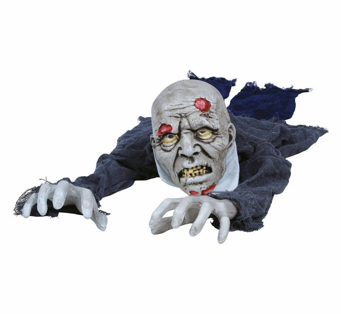 Halloween Tafeldecoratie Zombie Met Licht En Geluid 1,4m van Fiestas Guirca koop je bij Partywinkel