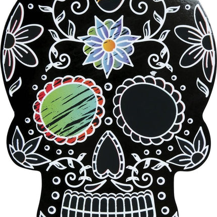 Halloween Tafeldecoratie Zwart Mexicaanse Silhouetten 12cm 6st van Fiestas Guirca koop je bij Partywinkel